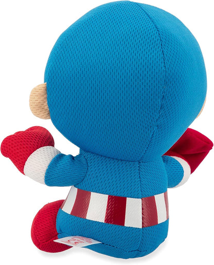 TY 41189 Captain America Reg Marvel-Beanie, Multicolored, Regular