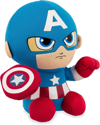 TY 41189 Captain America Reg Marvel-Beanie, Multicolored, Regular