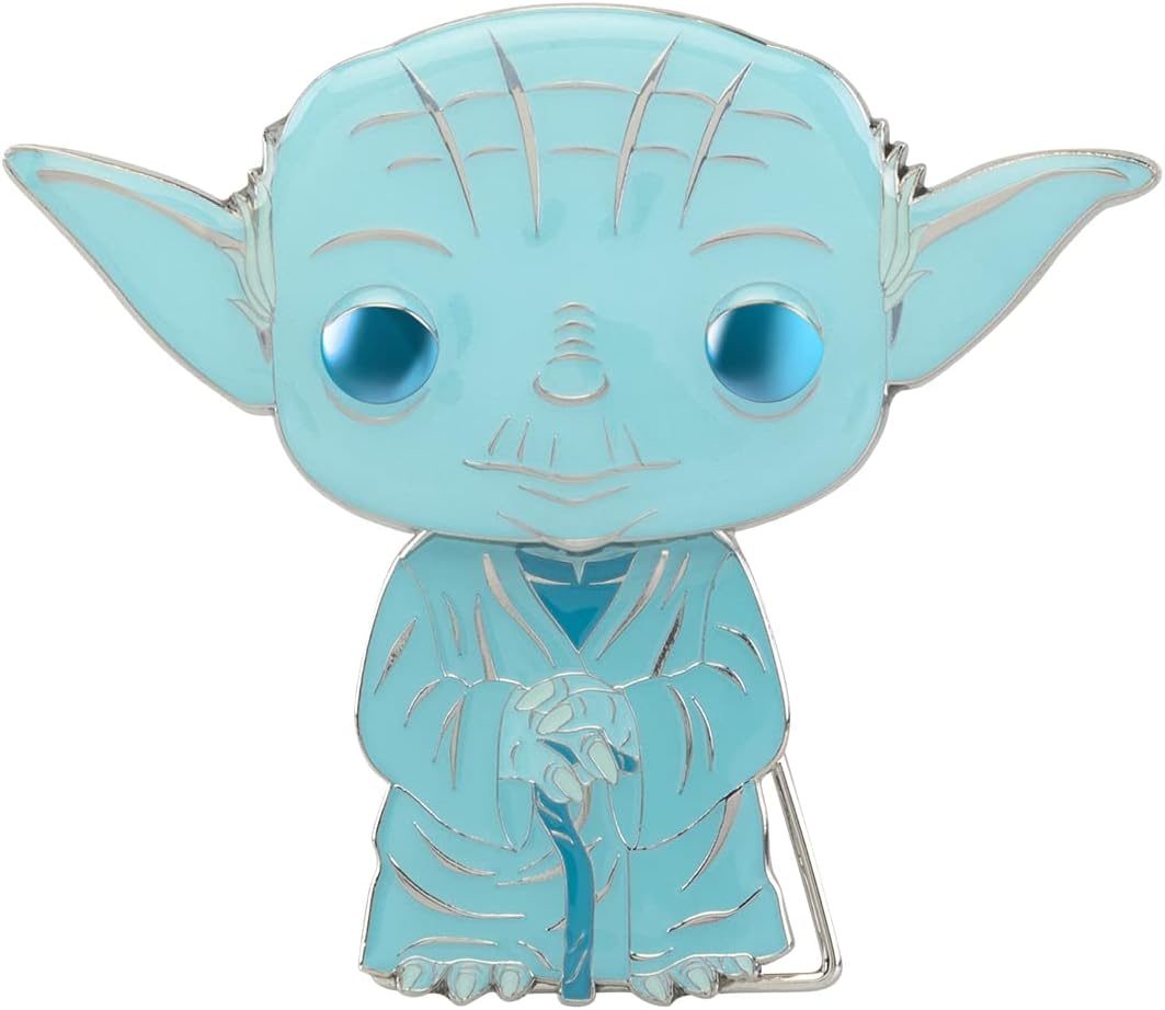 Loungefly POP! Large Enamel Pin STAR WARS: TODA CHASE GROUP - Yoda - Star Wars Enamel Pins - Cute Collectable Novelty Brooch - for Backpacks & Bags - Gift Idea - Official Merchandise