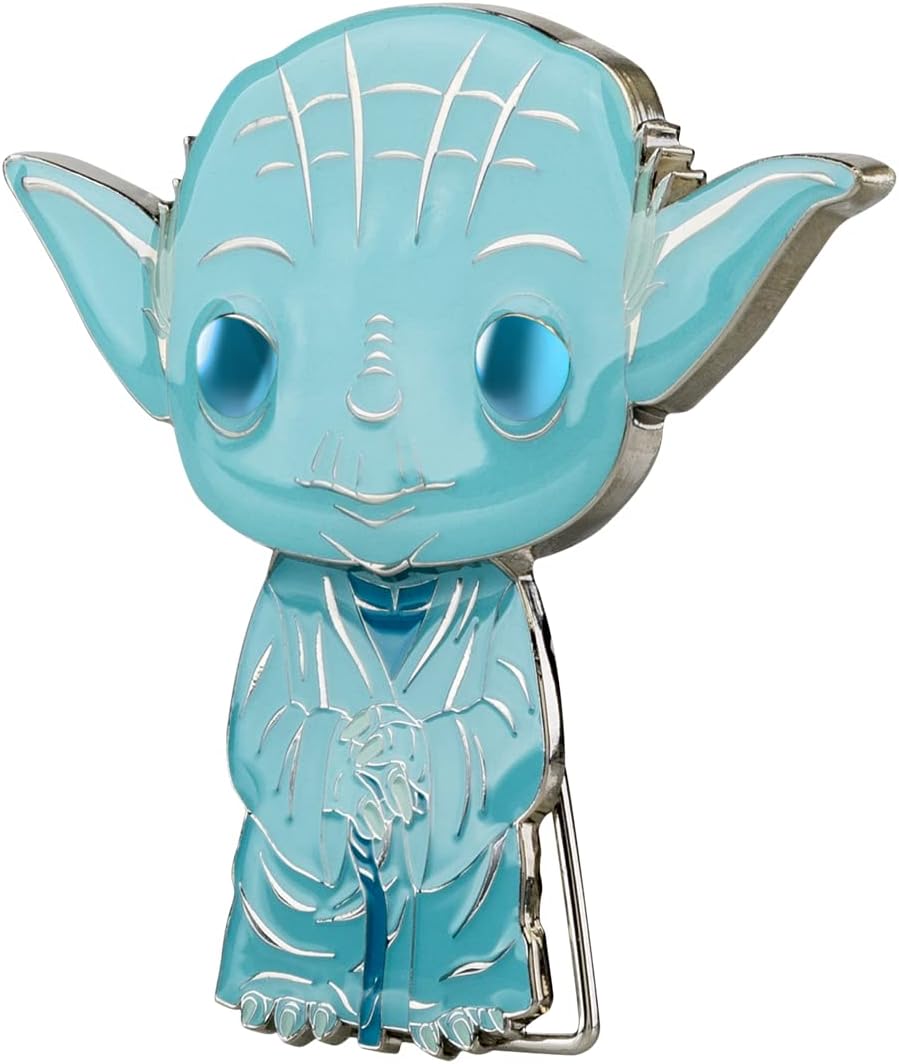 Loungefly POP! Large Enamel Pin STAR WARS: TODA CHASE GROUP - Yoda - Star Wars Enamel Pins - Cute Collectable Novelty Brooch - for Backpacks & Bags - Gift Idea - Official Merchandise