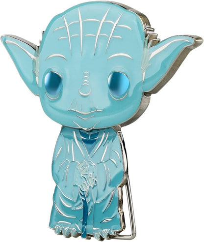Loungefly POP! Large Enamel Pin STAR WARS: TODA CHASE GROUP - Yoda - Star Wars Enamel Pins - Cute Collectable Novelty Brooch - for Backpacks & Bags - Gift Idea - Official Merchandise