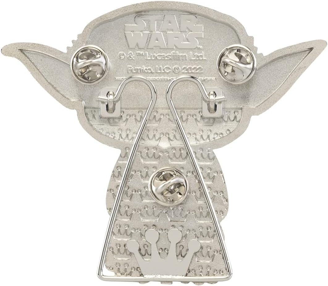 Loungefly POP! Large Enamel Pin STAR WARS: TODA CHASE GROUP - Yoda - Star Wars Enamel Pins - Cute Collectable Novelty Brooch - for Backpacks & Bags - Gift Idea - Official Merchandise