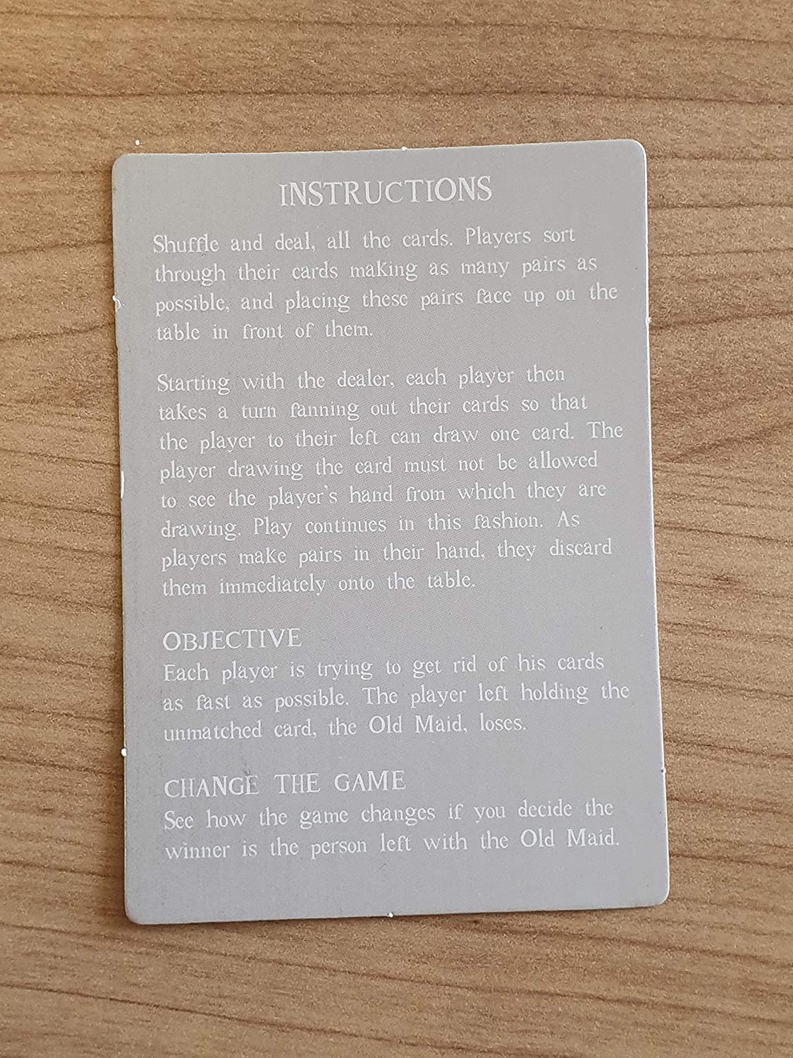The Lagoon Group 2241 David Walliams Awful Auntie's Old Maid Card Game, Yellow