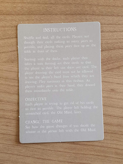 The Lagoon Group 2241 David Walliams Awful Auntie's Old Maid Card Game, Yellow