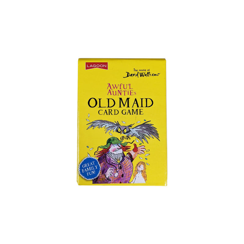 The Lagoon Group 2241 David Walliams Awful Auntie's Old Maid Card Game, Yellow, Awful Auntie's Old Maid Card Game, Awful Auntie's Old Maid Card Game, The Lagoon Group 2241 David Walliams Awful Auntie's Old Maid Card Game, Yellow