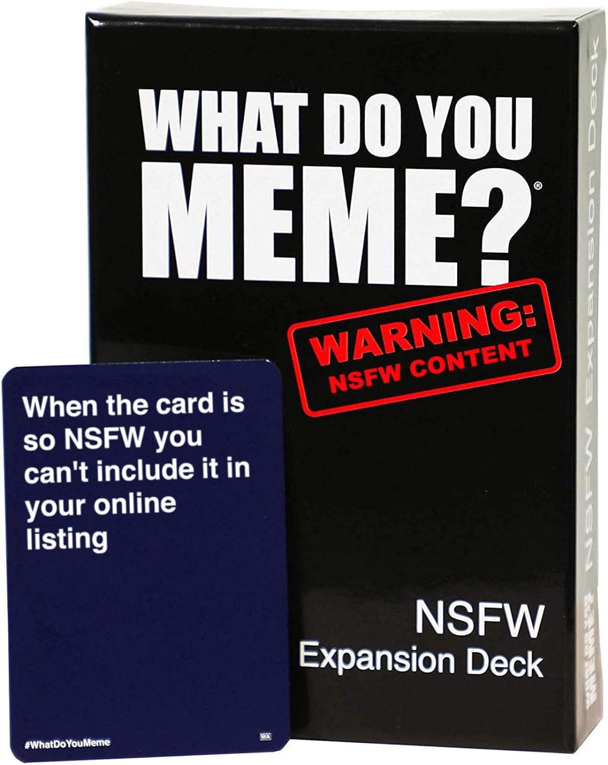 WHAT DO YOU MEME? NSFW Expansion Pack Designed to be Added to Core Game & Core Game - The Hilarious Adult Party Game for Meme Lovers (Bigger Better Edition