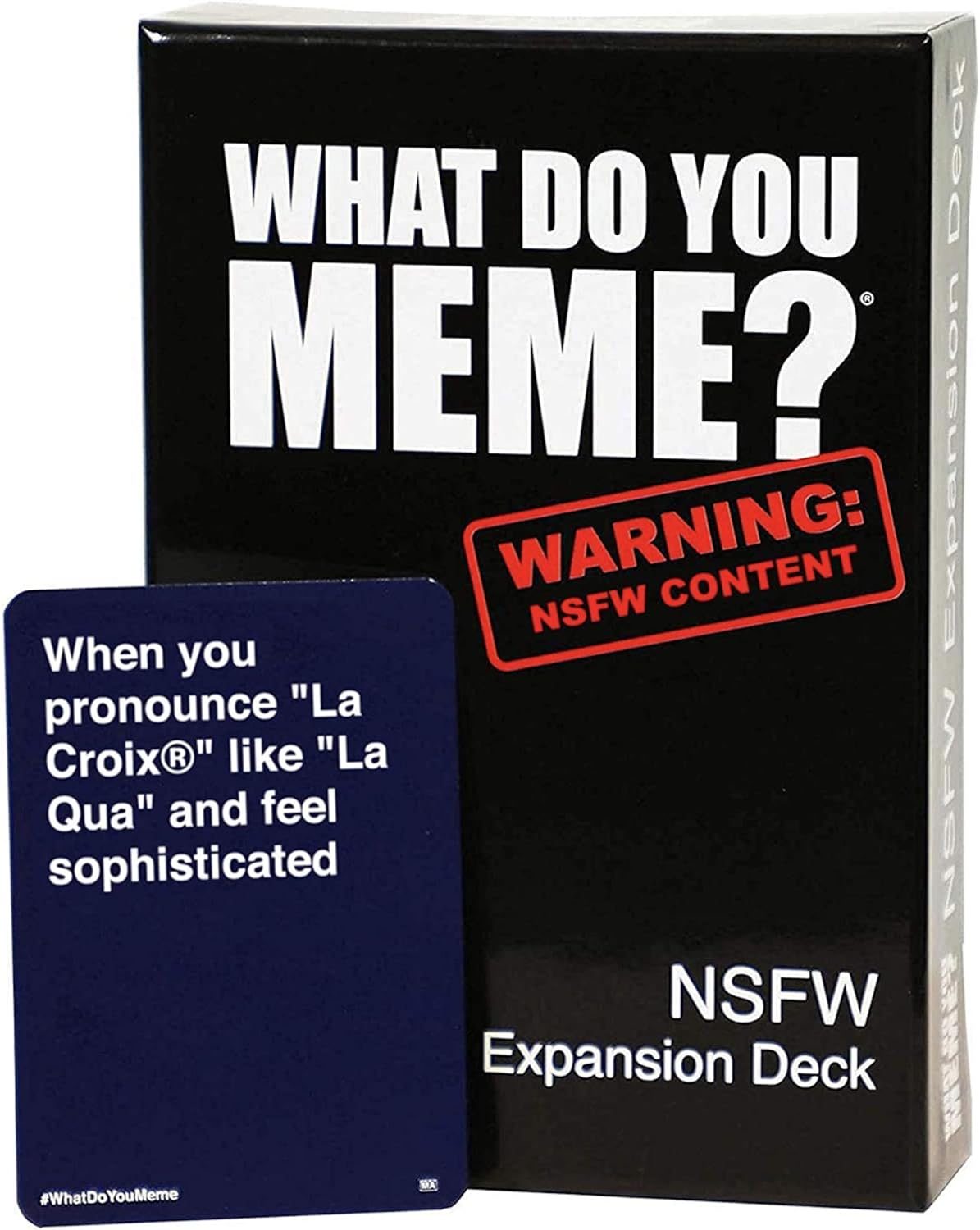 WHAT DO YOU MEME? NSFW Expansion Pack Designed to be Added to Core Game & Core Game - The Hilarious Adult Party Game for Meme Lovers (Bigger Better Edition