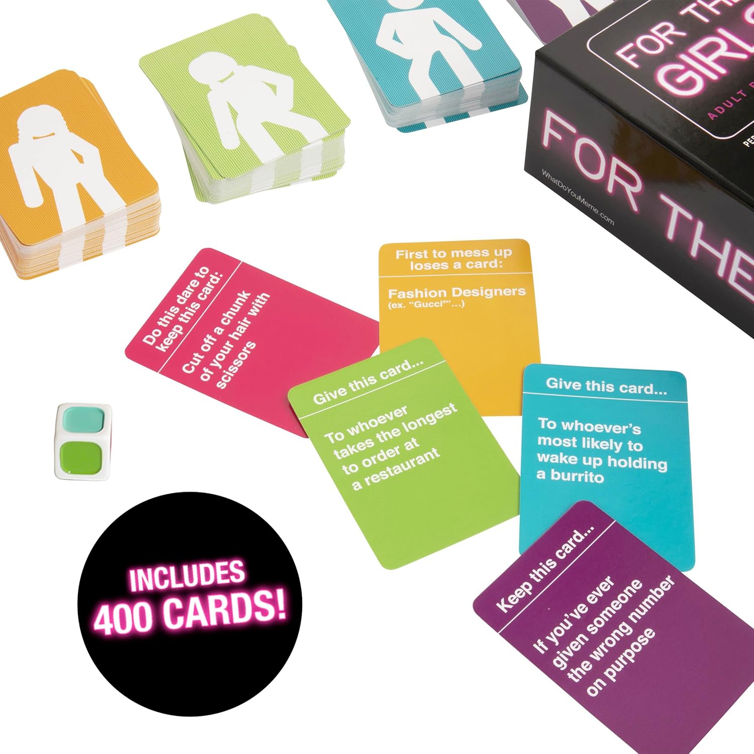 WHAT DO YOU MEME? for The Girls Expansion Pack - Designed to be Added to for The Girls Core Game
