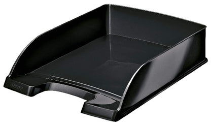 Leitz A4 Letter Tray, Black, WOW Range, 52263095