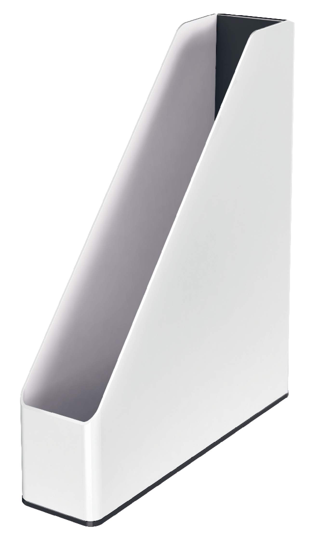 Leitz 53621095 Magazine File, A4, WOW Range, Dual Colour White/