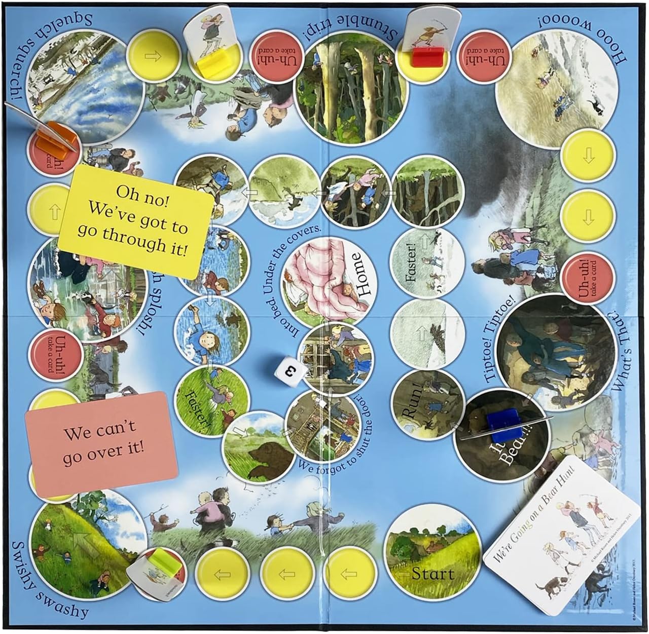 Paul Lamond We're Going on a Bear Hunt Board Game