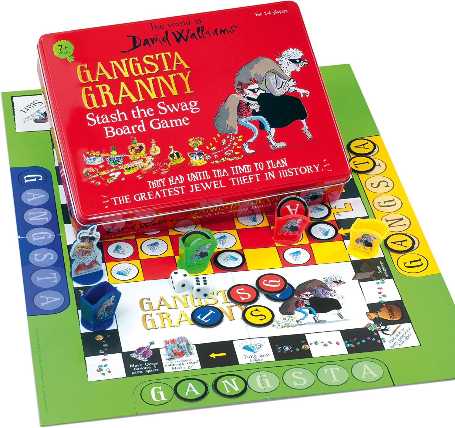 David Walliams Gangsta Granny Board Game