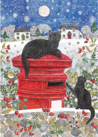 Otter House Christmas Post Jigsaw Puzzle (1000 Pieces
