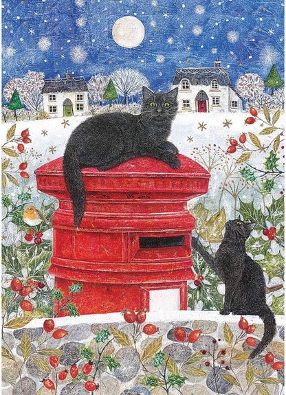 Otter House Christmas Post Jigsaw Puzzle (1000 Pieces