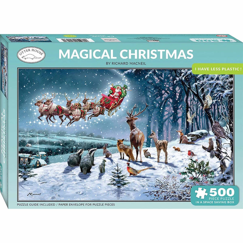 Otter House Magical Christmas Jigsaw Puzzle (500 Pieces
