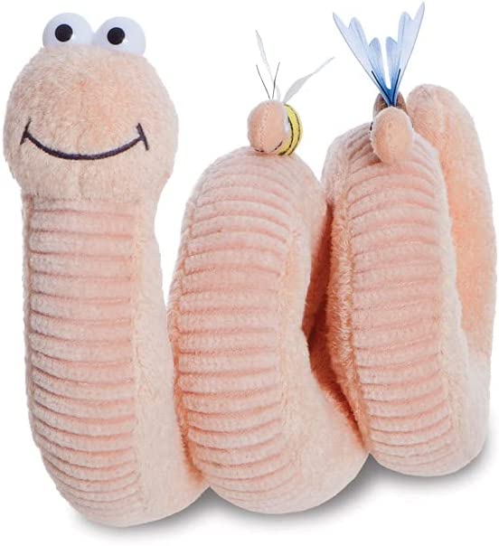 AURORA, 61431, Superworm, Soft Toy, Peach