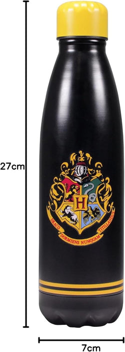 Harry Potter - Water Bottles - Harry Potter Metal Water Bottle - Hogwarts Crest