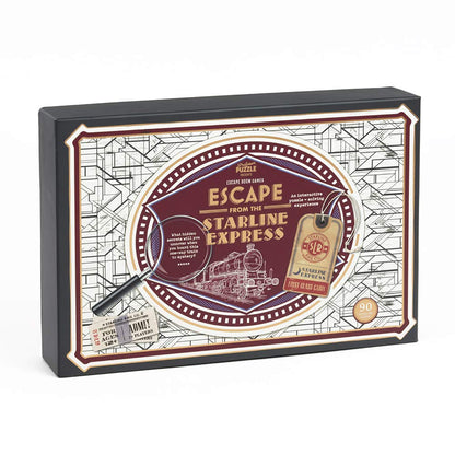 Professor Puzzle Escape from The Starline Express - Escape Room Game - Multiplayer Brain-Teasing Game/Escape The Room Game