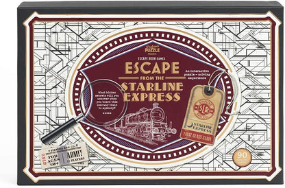 Professor Puzzle Escape from The Starline Express - Escape Room Game - Multiplayer Brain-Teasing Game/Escape The Room Game