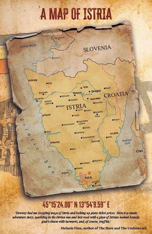 Istria Gold ‘the gripping historical thriller and evocative debut novel from acclaimed filmmaker’ Mike Downey