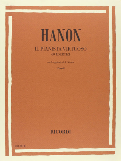 HANON - El Pianista Virtuoso (60 Ejercicios) para Piano (Schotte/Pozzoli