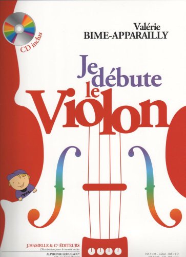 VALERIE BIME-APPARAILLY : JE DEBUTE LE VIOLON - VOL. 1 - RECUEIL + CD