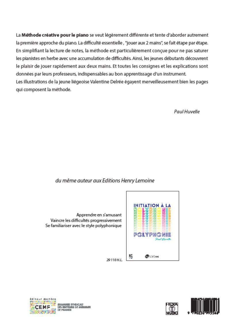 Méthode créative pour le piano