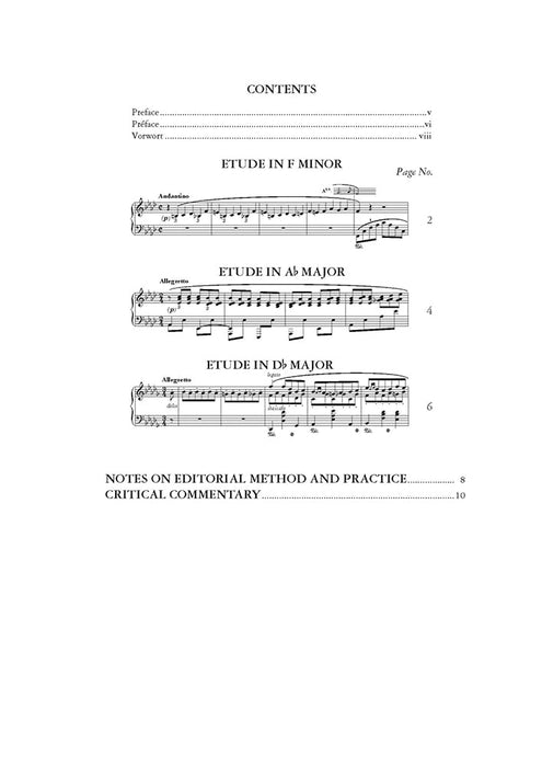 Trois Nouvelles Études  (Piano Solo): Sheet (The Complete Chopin - A New Critical Edition