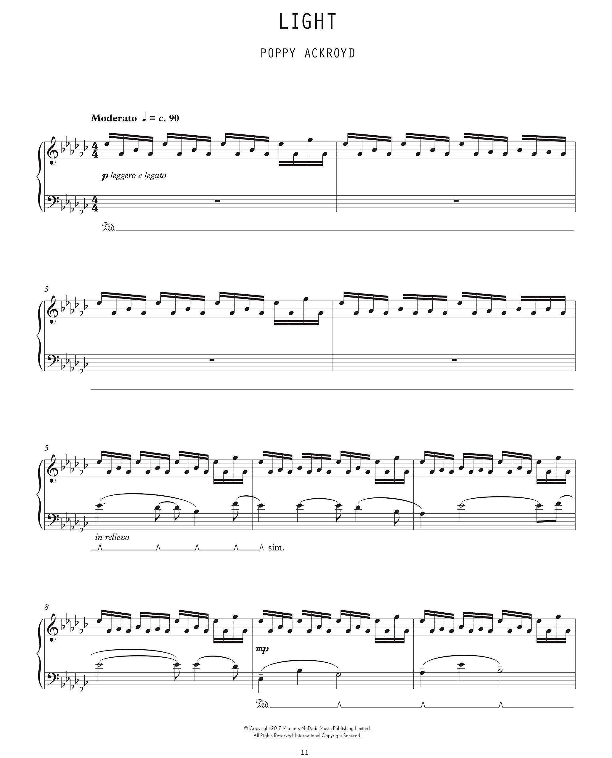Poppy Ackroyd: Sketches (Piano Solo