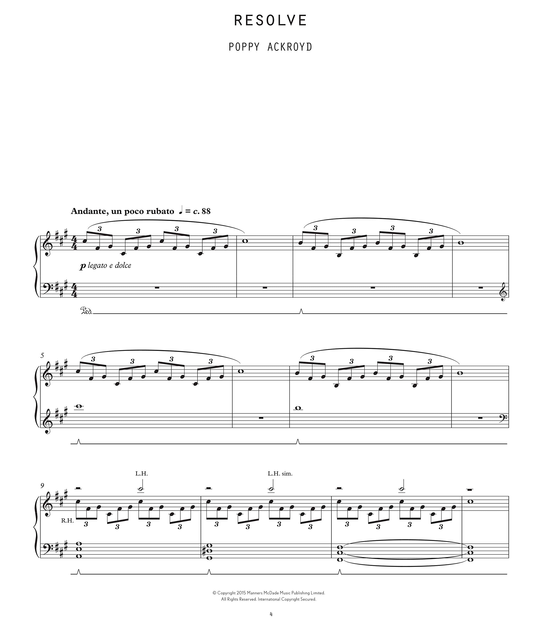 Poppy Ackroyd: Sketches (Piano Solo