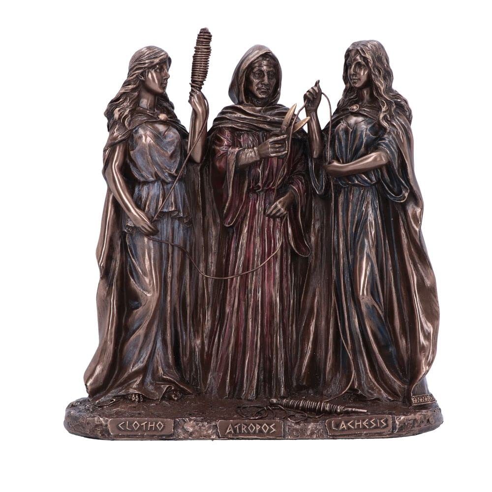 Nemesis Now Three Fates of Destiny - Figura Decorativa, Bronce, 19 cm