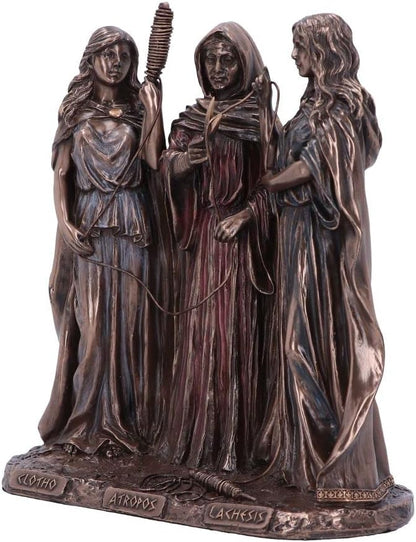 Nemesis Now Three Fates of Destiny - Figura Decorativa, Bronce, 19 cm