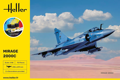 HELLER JOUSTRA Model Aeroplane Starter Kit: Mirage 2000 C
