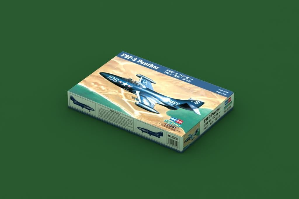 Hobbyboss 1:72 Scale F9F-3 Panther Model Kit (Grey)