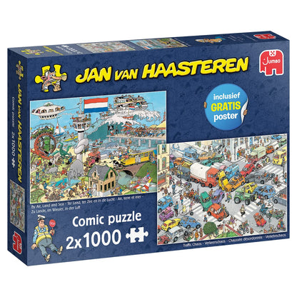 Jan van Haasteren- Puzzle, Color Multicolor#1, 68x49cm (Jumbodiset 20073