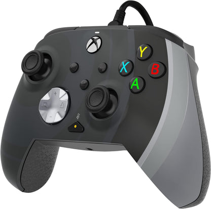 PDP REMATCH XBOX WIRED Controller RADIAL BLACK for Xbox Series X|S, Xbox One, Officially Licensed