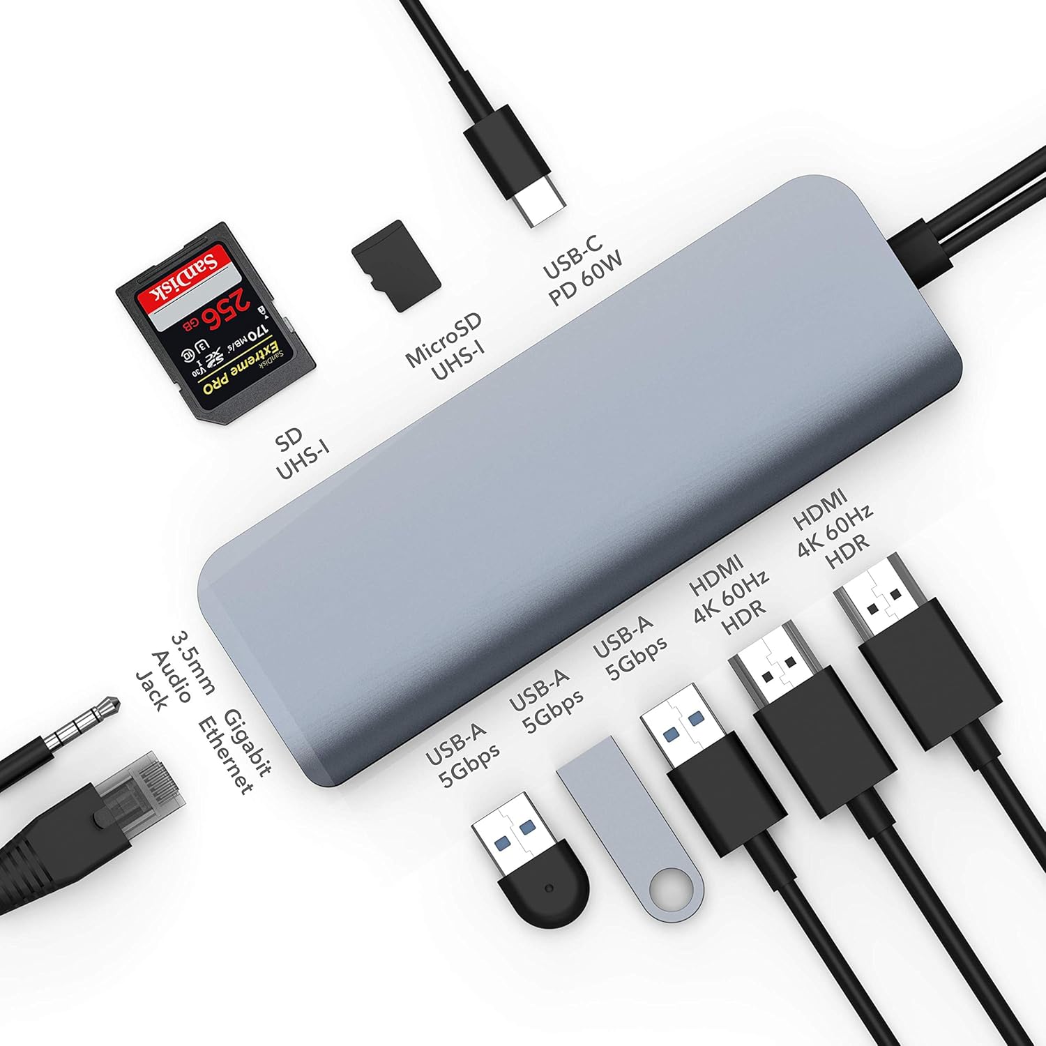 VIPER 10-in-2 USB-C Hub (G