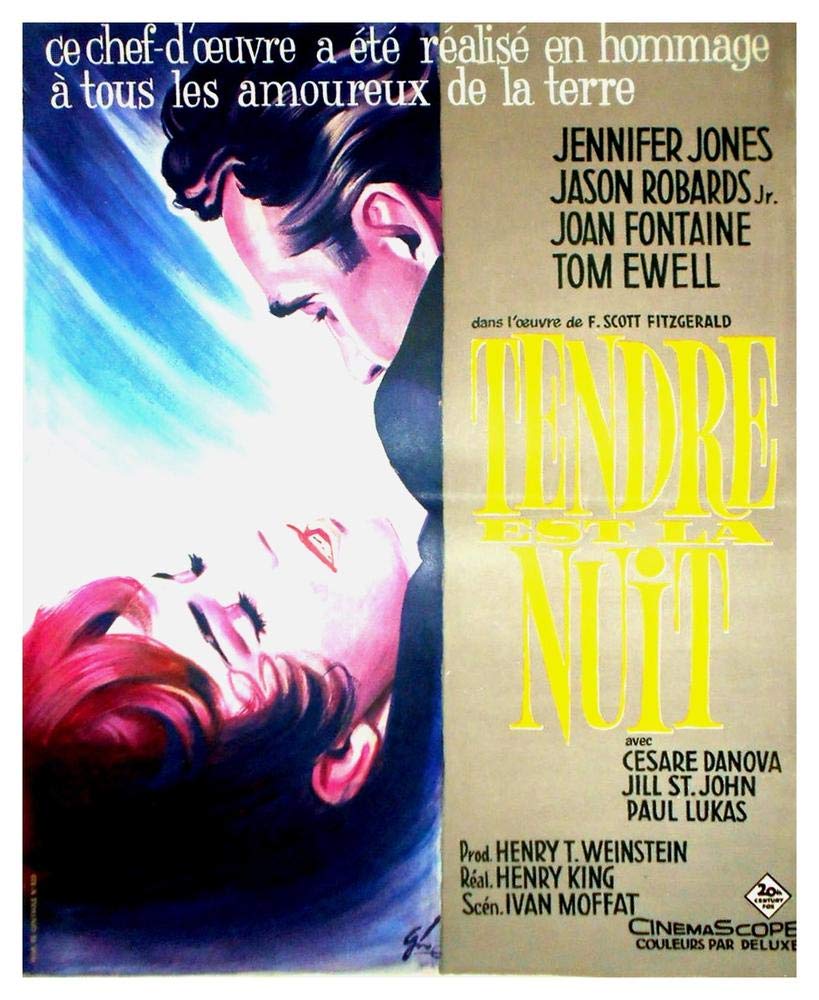 Tender Is the Night (1962) (Blu-Ray & DVD Combo)
