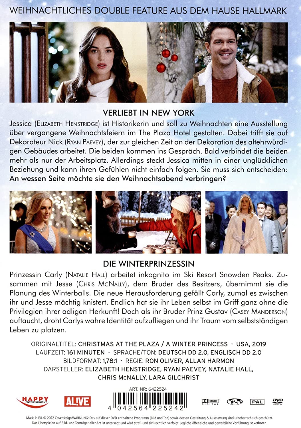 Christmas at the Plaza - Verliebt in New York & Die Winterprinzessin - Eine Liebe im Schnee