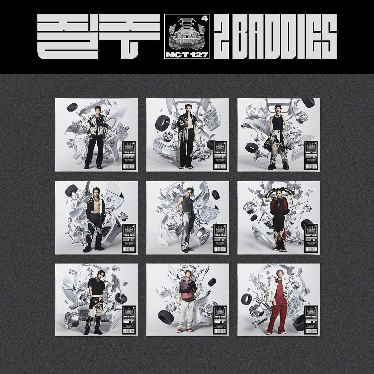 NCT 127 the 4th Album 'Jilju (2 Baddies)'