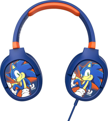 OTL Technologies SEGA Modern Sonic the Hedgehog Pro G1 Gaming Headphones Blue
