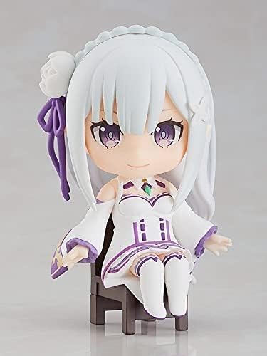Good Smile Re:Zero – Starting Life in Another World: Emilia Nendoroid Swacchao! Action Figure, Multicolor