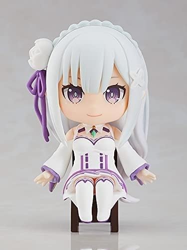 Good Smile Re:Zero – Starting Life in Another World: Emilia Nendoroid Swacchao! Action Figure, Multicolor