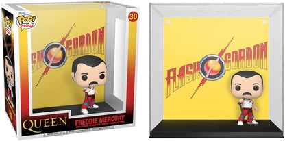 Funko Pop! Albums: Queen - Freddie Mercury - Flash Gordon - Music - Collectable Vinyl Figure - Gift Idea - Official Merchandise - Toys for Kids & Adults - Music Fans - Model Figure for Collectors