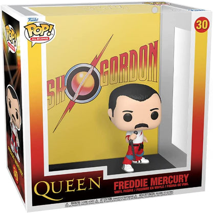 Funko Pop! Albums: Queen - Freddie Mercury - Flash Gordon - Music - Collectable Vinyl Figure - Gift Idea - Official Merchandise - Toys for Kids & Adults - Music Fans - Model Figure for Collectors