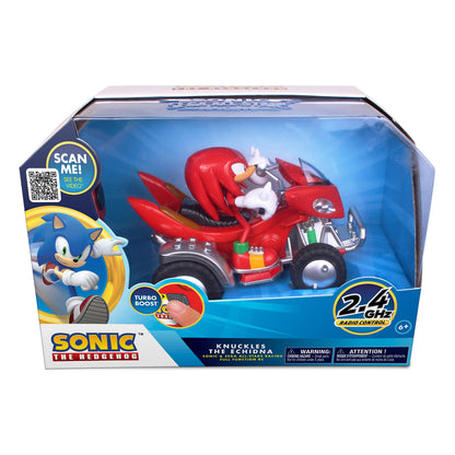 Sonic NKOK Knuckles ATV R/C (with Lights), For Ages 6 and up, Allows Children to Pretend to Drive and Have Fun at the Same Time! Great Item for Kids