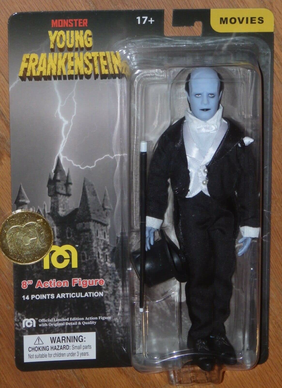 Mego Young Frankenstein Monster 8" Action Figure 14 Points Articulation 63080