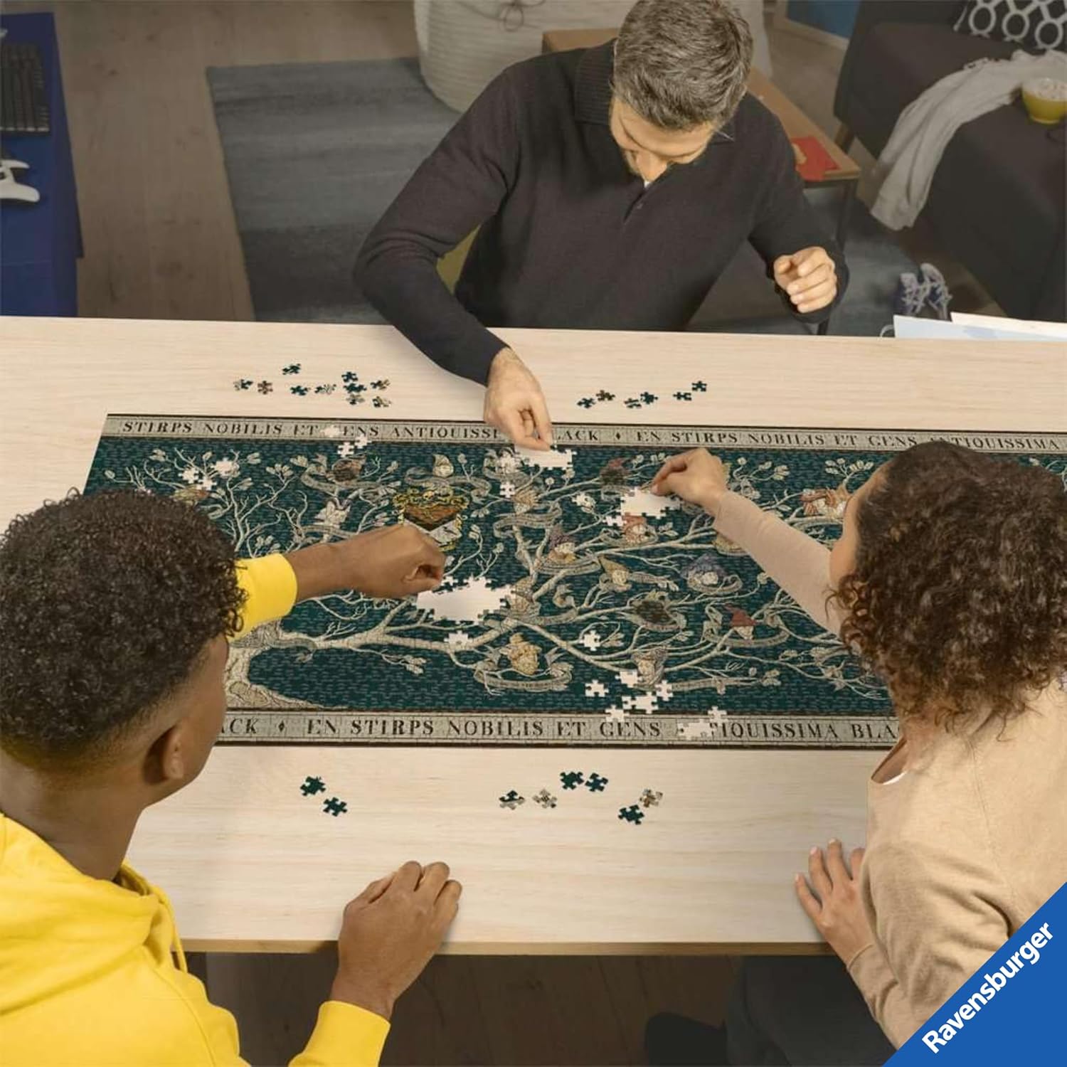 Ravensburger Harry Potter Jigsaw Puzzles for Adults and Kids Age 12 Years Up - 2000 Pieces - The Black Family Tree