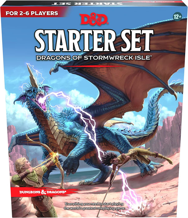 D&D Starter Set: Dragons of Stormwreck Isle, for ages 12 Years & Up