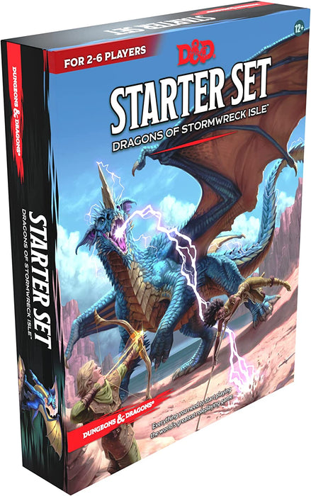 D&D Starter Set: Dragons of Stormwreck Isle, for ages 12 Years & Up